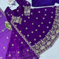 Jewel Tone Sequin Anarkali