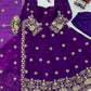 Jewel Tone Sequin Anarkali