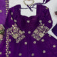 Jewel Tone Sequin Anarkali