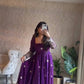 Jewel Tone Sequin Anarkali