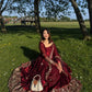 Jewel Tone Sequin Anarkali