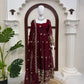 Jewel Tone Sequin Anarkali