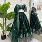 Jimi Choo Embroidered Lehenga Set with Dupatta