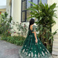 Jimi Choo Embroidered Lehenga Set with Dupatta