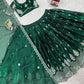 Jimi Choo Embroidered Lehenga Set with Dupatta