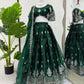 Jimi Choo Embroidered Lehenga Set with Dupatta