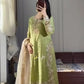 Jimmy Choo Embroidered Palazzo Set with Diamond & Moti Handwork