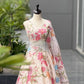 Jimmy Organza Digital Print Lehenga Set with Handcrafted Blouse