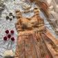 Jimmy Organza Silk Digital Print Anarkali Gown with Dupatta