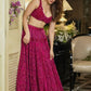 Kasturi Silk Embroidered Designer Lehenga Set