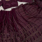 Kasturi Silk Sequin Embroidered Saree with Designer Blouse for Wedding and Party Wear