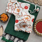 Khadi Cotton Saree with Embroidered Aura Cotton Blouse