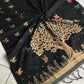 Khadi Cotton Zari Weaving Saree for Festive, Traditional and Day Wear