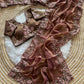 Khadi Moss Silk Embroidery Saree Set