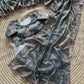 Khadi Moss Silk Embroidery Saree Set