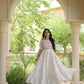 Kora Cotton Gota Patti Anarkali