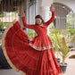 Kora Cotton Peplum Lehenga Set
