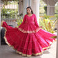 Kora Cotton Peplum Lehenga Set