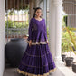 Kora Cotton Peplum Lehenga Set