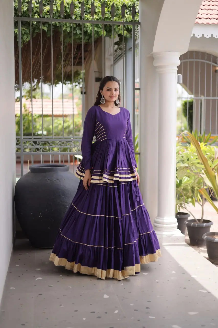 Kora Cotton Peplum Lehenga Set