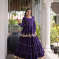 Kora Cotton Peplum Lehenga Set