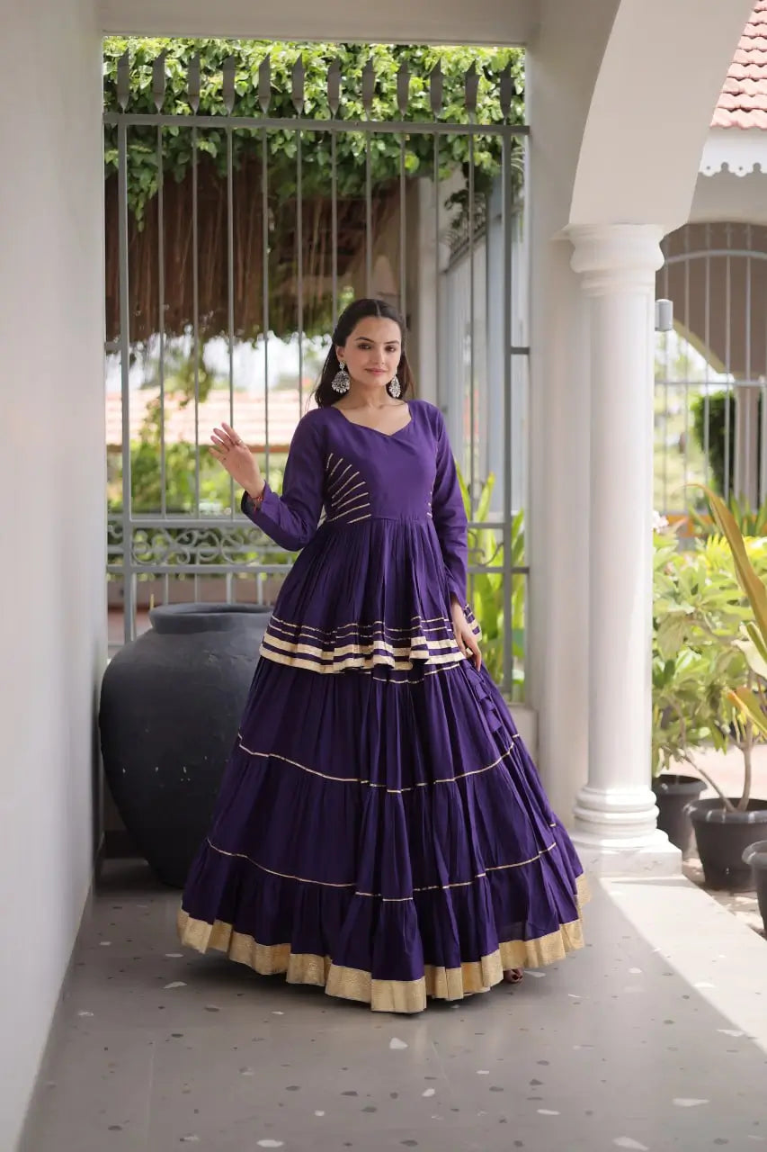 Kora Cotton Peplum Lehenga Set