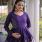 Kora Cotton Peplum Lehenga Set