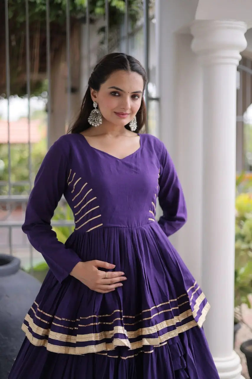 Kora Cotton Peplum Lehenga Set