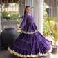 Kora Cotton Peplum Lehenga Set