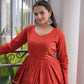 Kora Cotton Peplum Lehenga Set