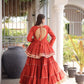 Kora Cotton Peplum Lehenga Set