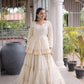 Kora Cotton Peplum Lehenga Set