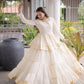 Kora Cotton Peplum Lehenga Set