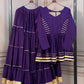 Kora Cotton Peplum Lehenga Set