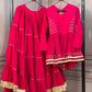 Kora Cotton Peplum Lehenga Set