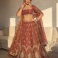 Krishma Silk Thread and Sequence Work Lehenga Set for Wedding and Festive Wear