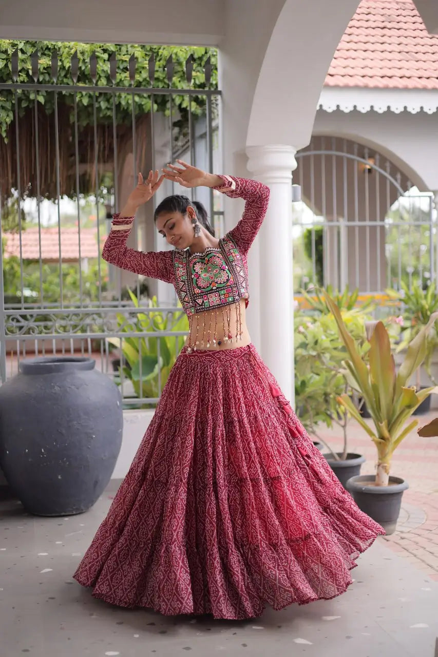 Kutchi Patchwork Chaniya Choli