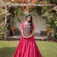 Kutchi Patchwork Kora Lehenga