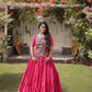 Kutchi Patchwork Kora Lehenga