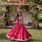 Kutchi Patchwork Kora Lehenga