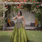 Kutchi Patchwork Tiered Lehenga