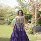 Kutchi Patchwork Tiered Lehenga