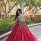 Kutchi Patchwork Tiered Lehenga