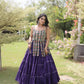 Kutchi Patchwork Tiered Lehenga