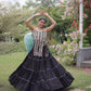 Kutchi Patchwork Tiered Lehenga