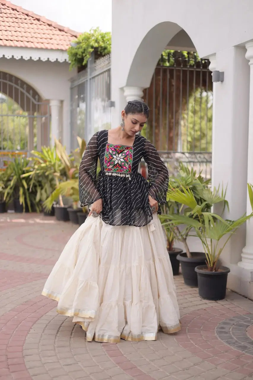 Laheriya Peplum Chaniya Choli