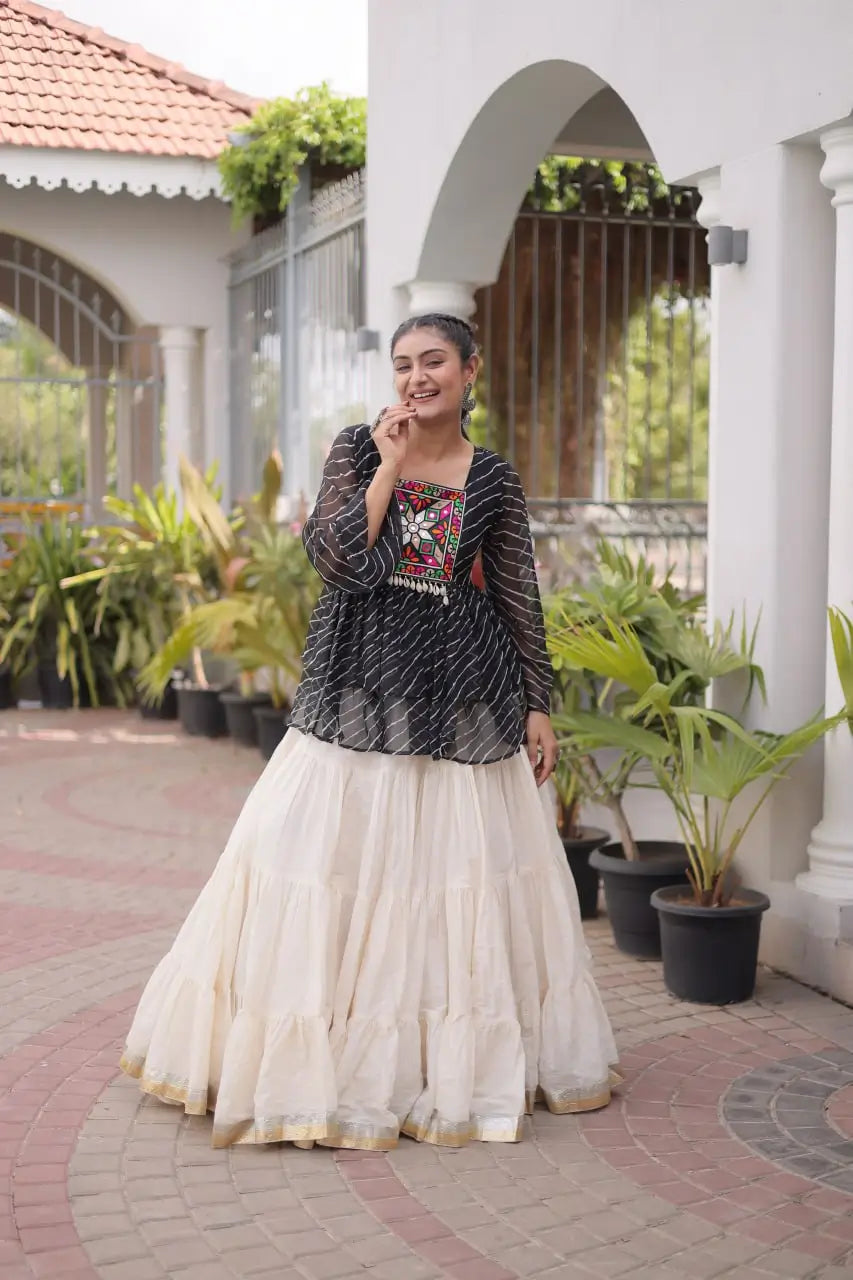 Laheriya Peplum Chaniya Choli