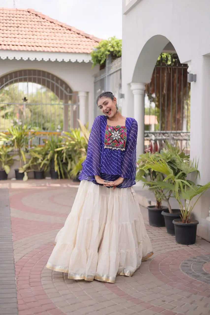 Laheriya Peplum Chaniya Choli