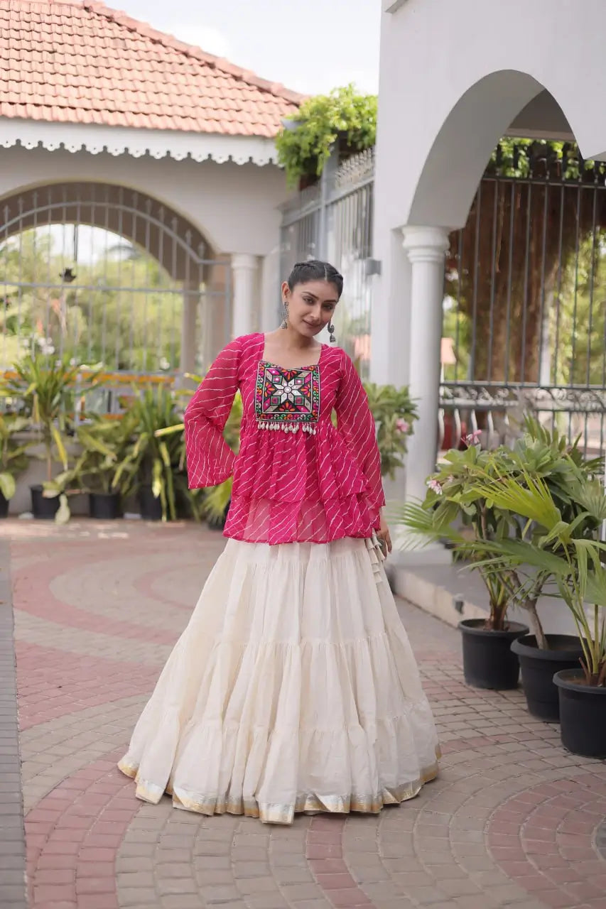 Laheriya Peplum Chaniya Choli