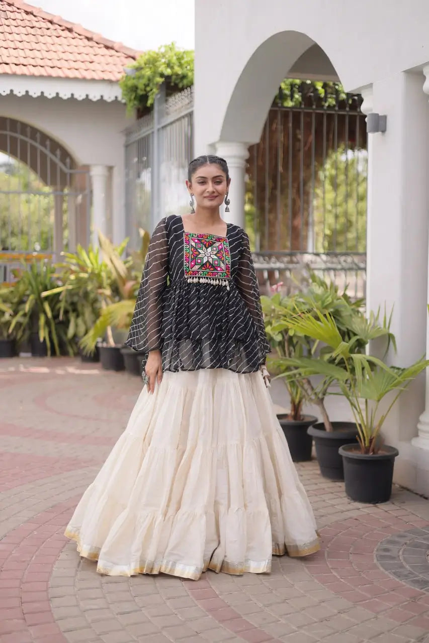 Laheriya Peplum Chaniya Choli